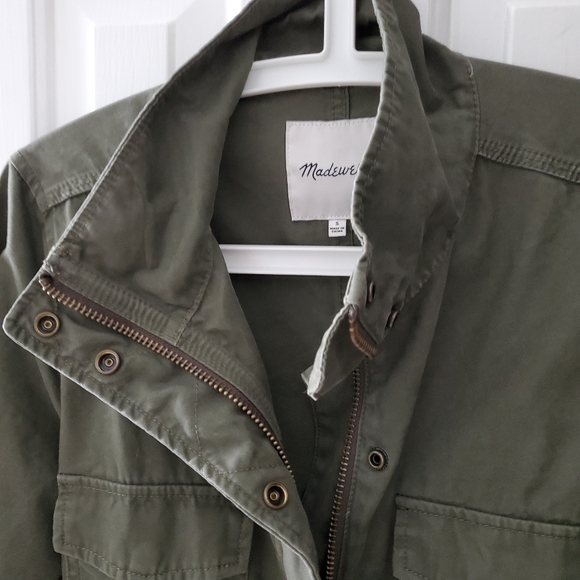 Madewell Surplus Jacket, Foliage Green (S) - Picture 5 of 15